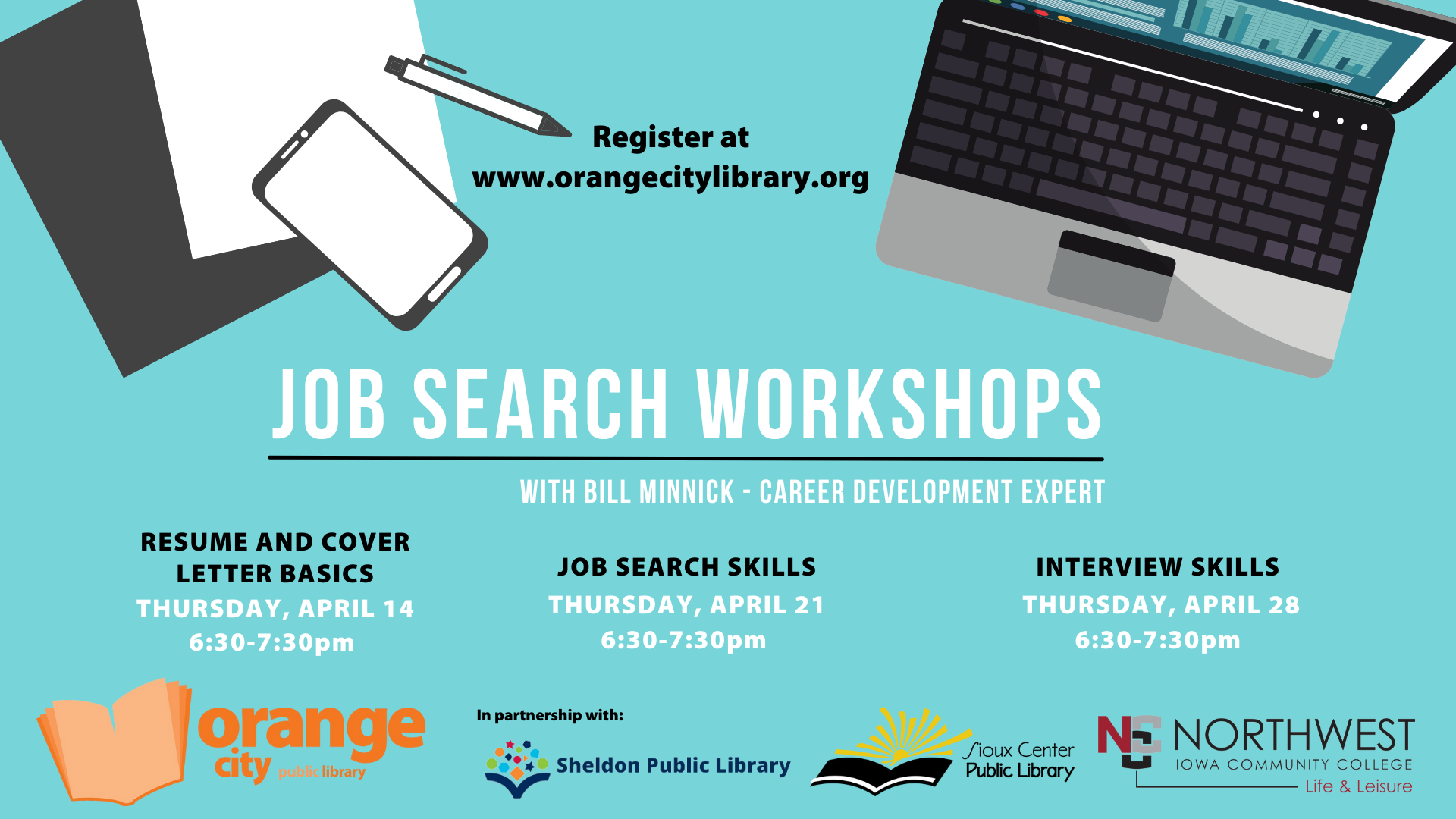 Job Search Workshop: Job Search Skills | Sioux Center Public Library